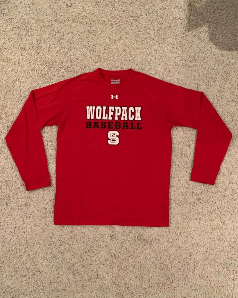 NC State Baseball Longsleeve : NARP Clothing