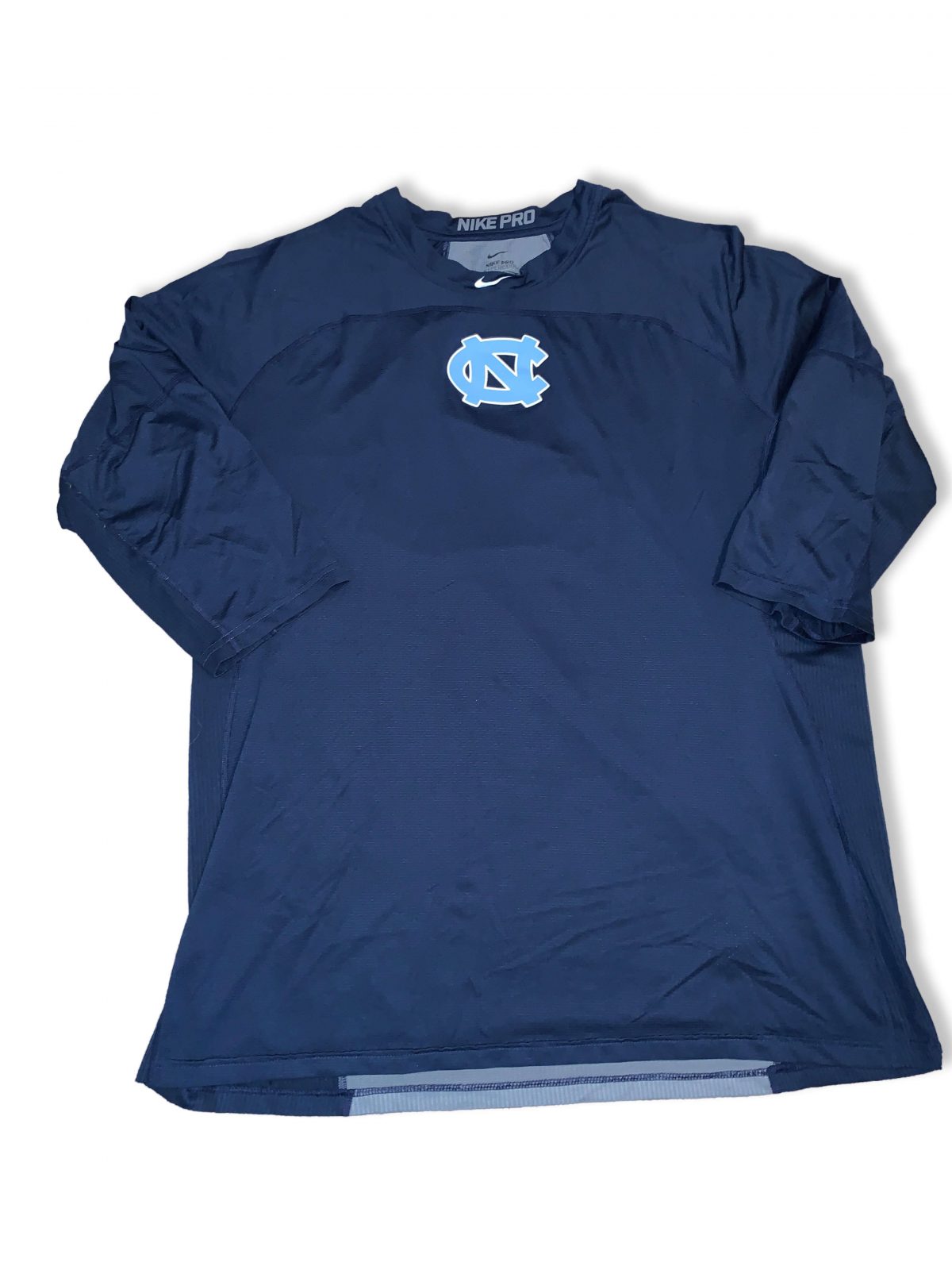 Berg kleding op Idool Gedetailleerd North Carolina Baseball Nike Pro 3/4 Sleeve : NARP Clothing