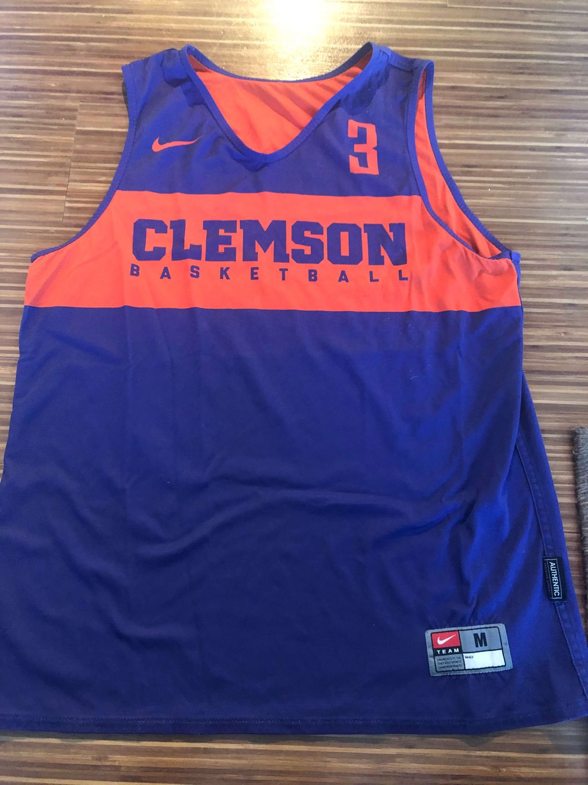 Clemson Basketball Practice Jersey : NARP Clothing