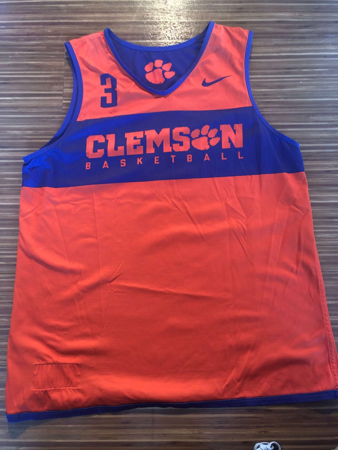 Clemson Basketball Practice Jersey : NARP Clothing