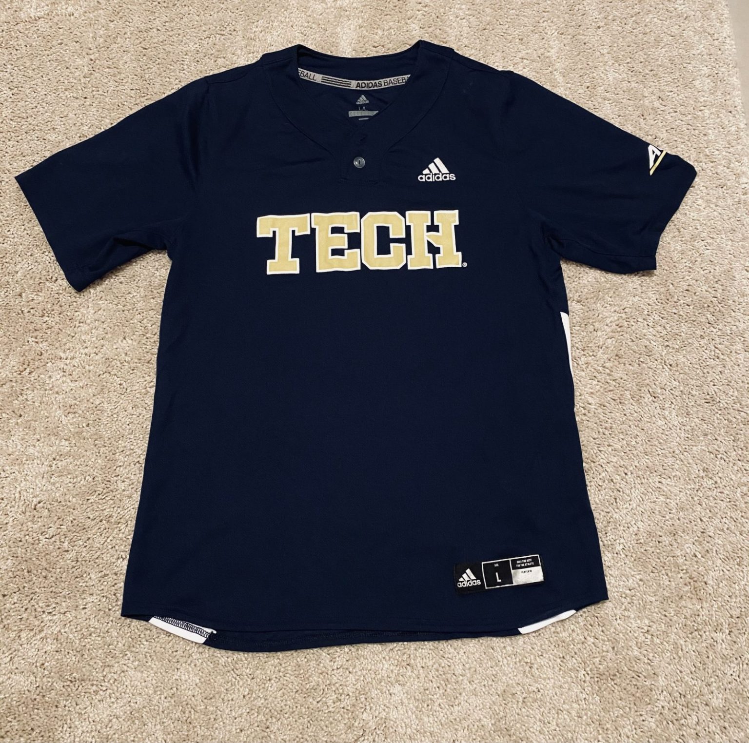 georgia tech adidas shirt