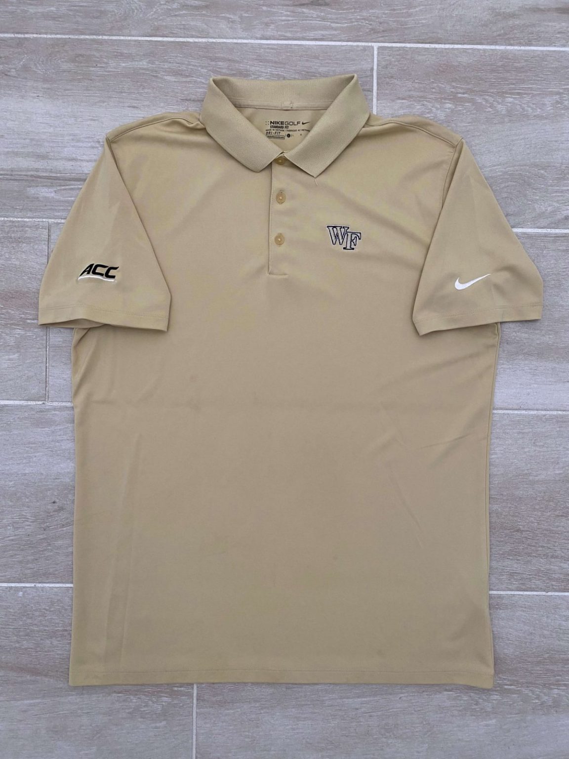 Wake Forest Golf Nike Dri-Fit Polo : NARP Clothing