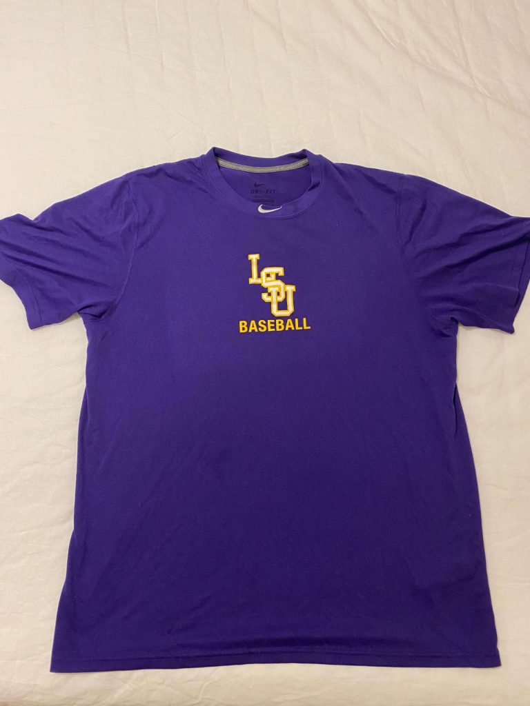 lsu nike dri fit long sleeve