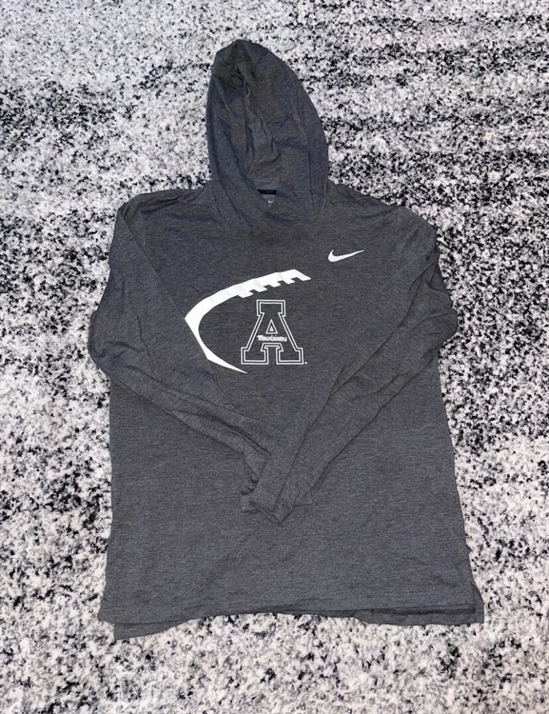 Akeem Davis-Gaither App State Nike Dri-Fit Hoodie Tee : NARP Clothing