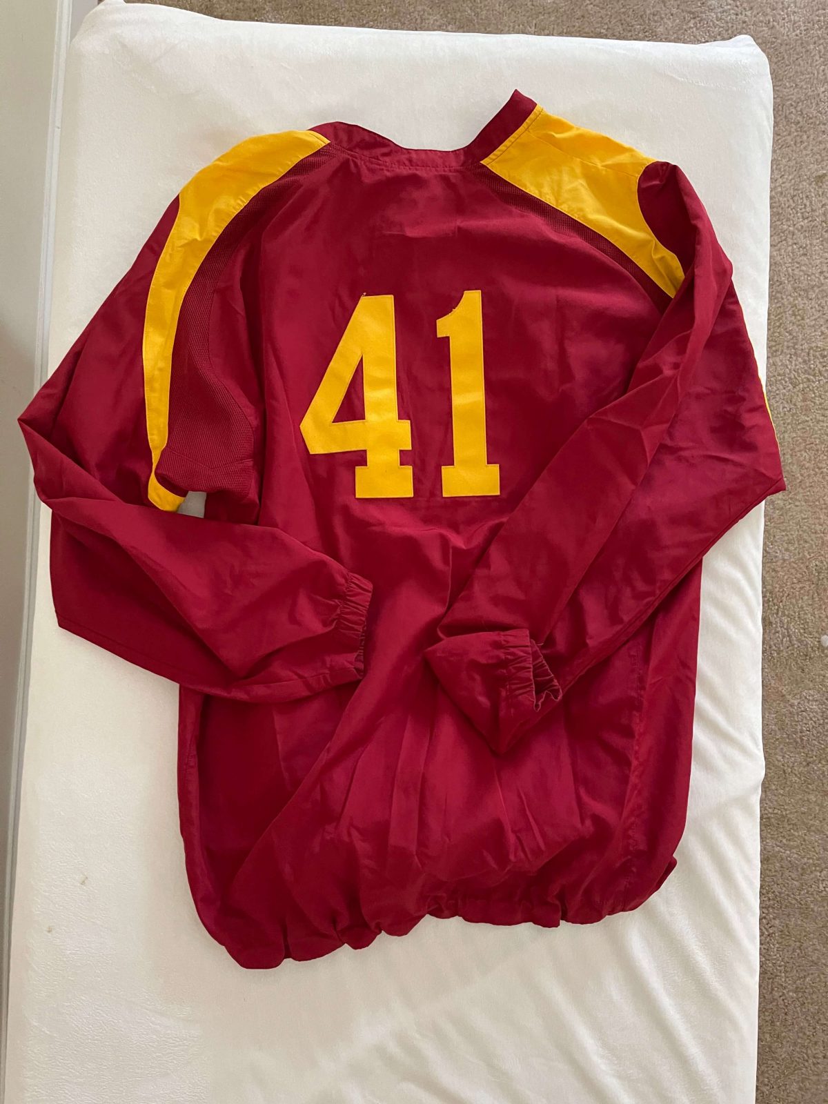 Sean Adler USC Baseball Nike Batting Practice Jacket : NARP Clothing