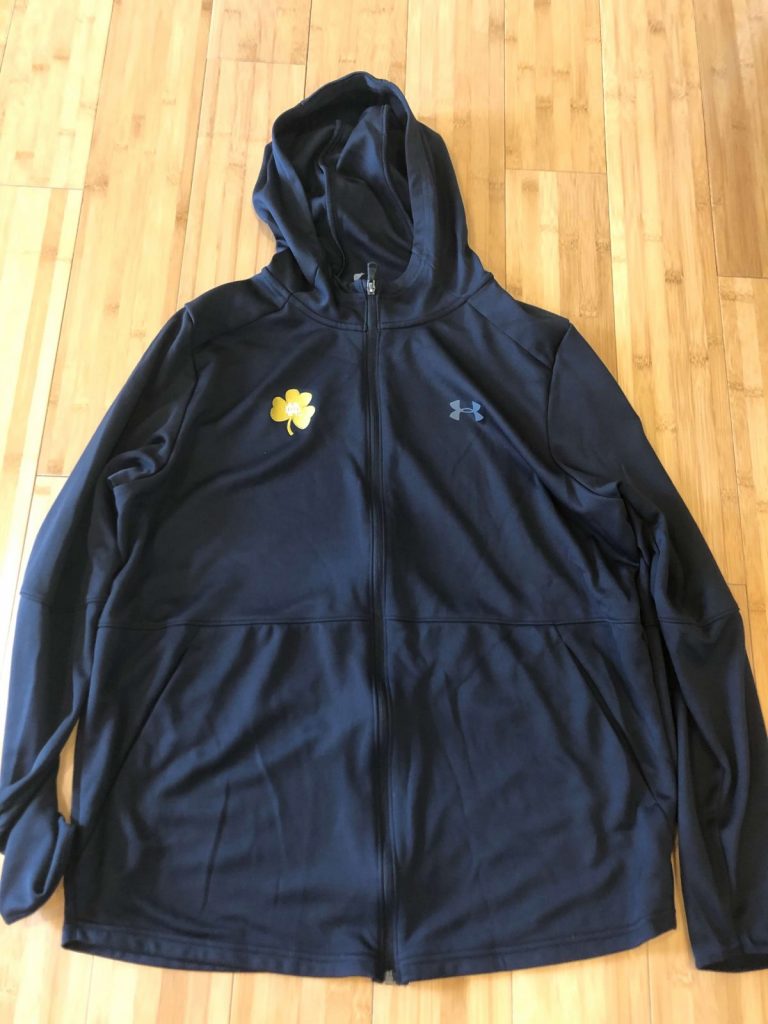 notre dame under armour sweatpants