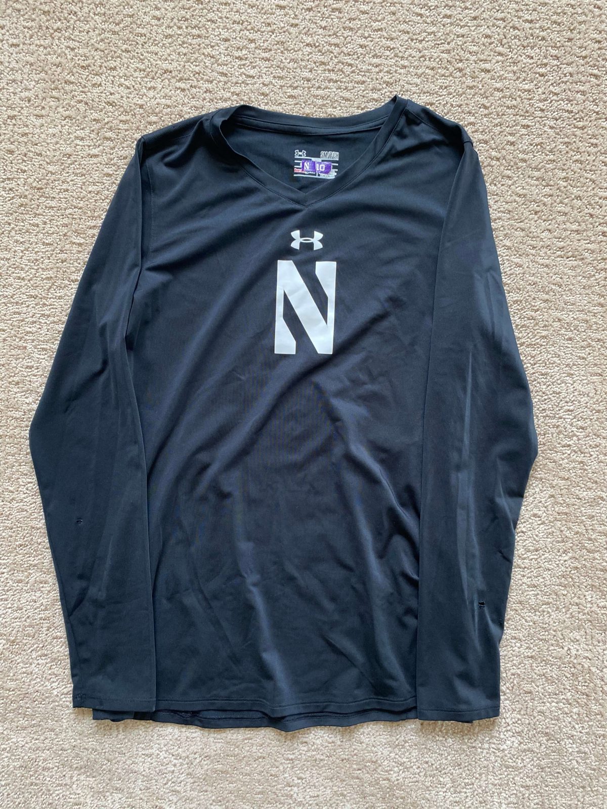 Amy Wang Northwestern Volleyball Under Armour Long Sleeve : NARP Clothing