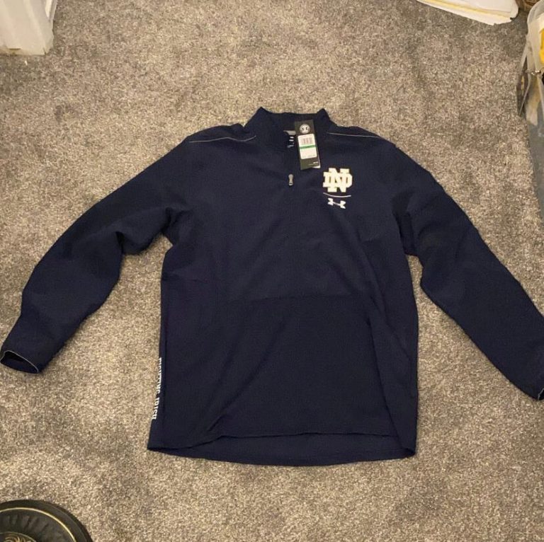 Jalen Elliott Notre Dame Football UA Jacket : NARP Clothing