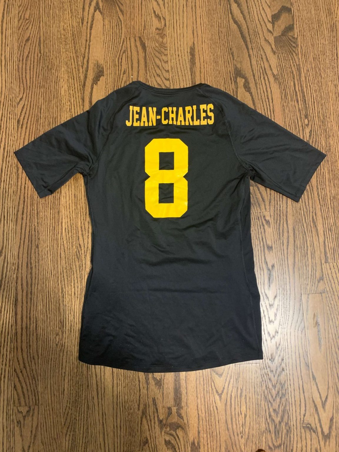 Shemar JeanCharles App State Pro Day Nike DriFit NARP Clothing