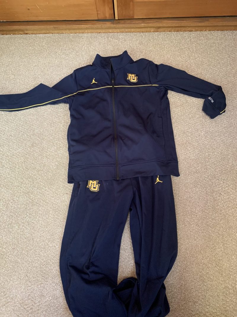 Marquette Navy Blue Jordan Jumpsuit : NARP Clothing