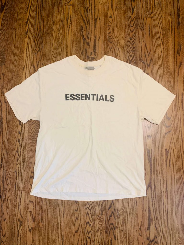 Fear of God Essentials T-shirt Cream/Buttercream : NARP Clothing