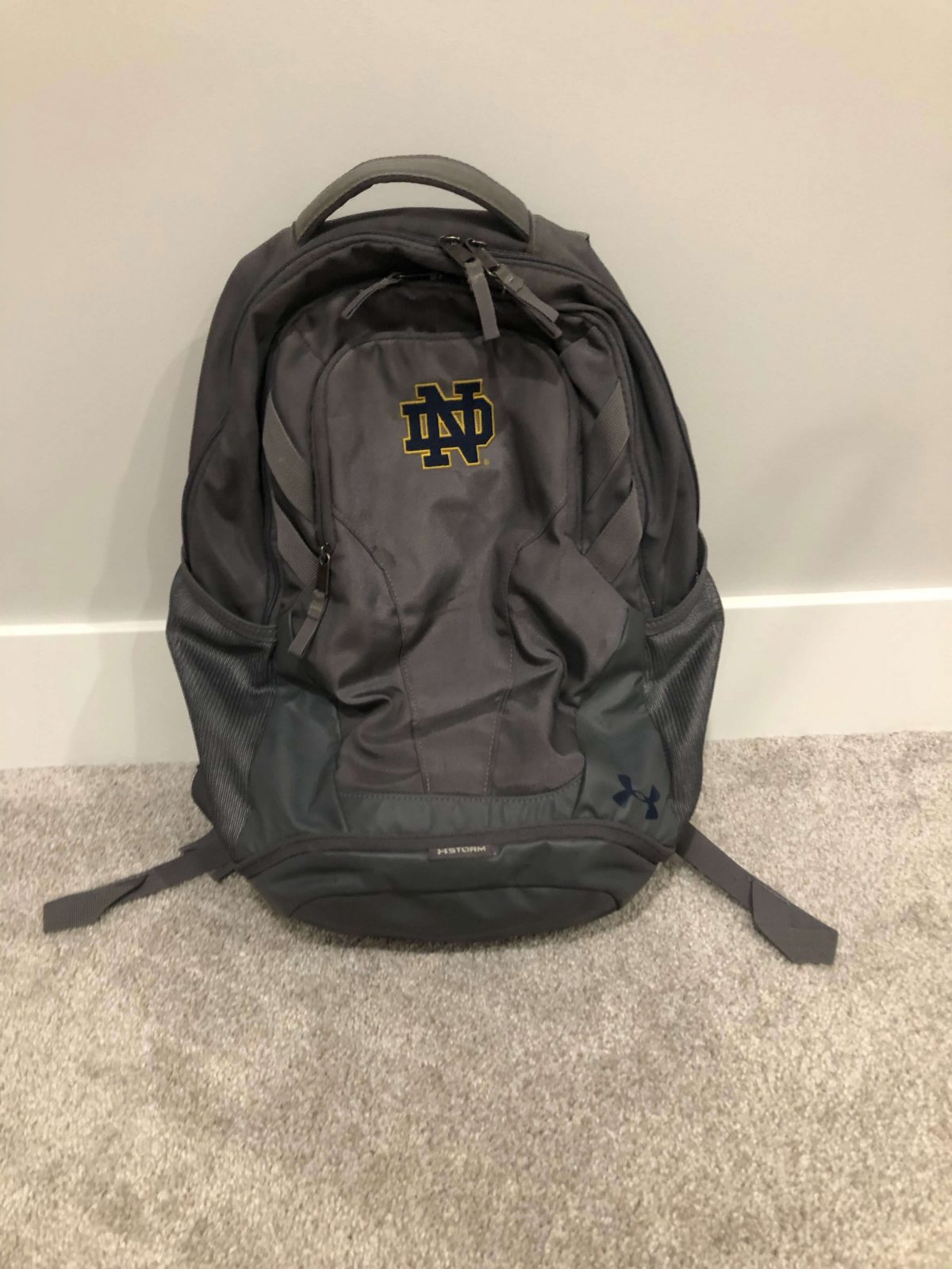 Xavier Lezynski Notre Dame Football Under Armour Backpack : NARP Clothing